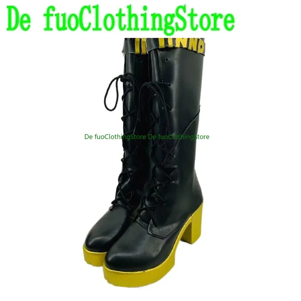 Buty Fushimi Gaku VirtualCosplay, botki, gra, anime, Halloween, Boże Narodzenie, DefuoClothing, sklep z obuwiami
