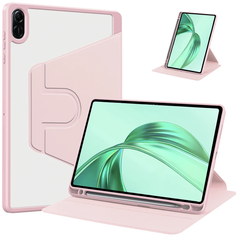 360° Rotation Case for Honor Pad X8b Case with Pen Holder for Huawei Honor Pad X8b NDL2-W09 11'' Cover Horizontal/Vertical Stand