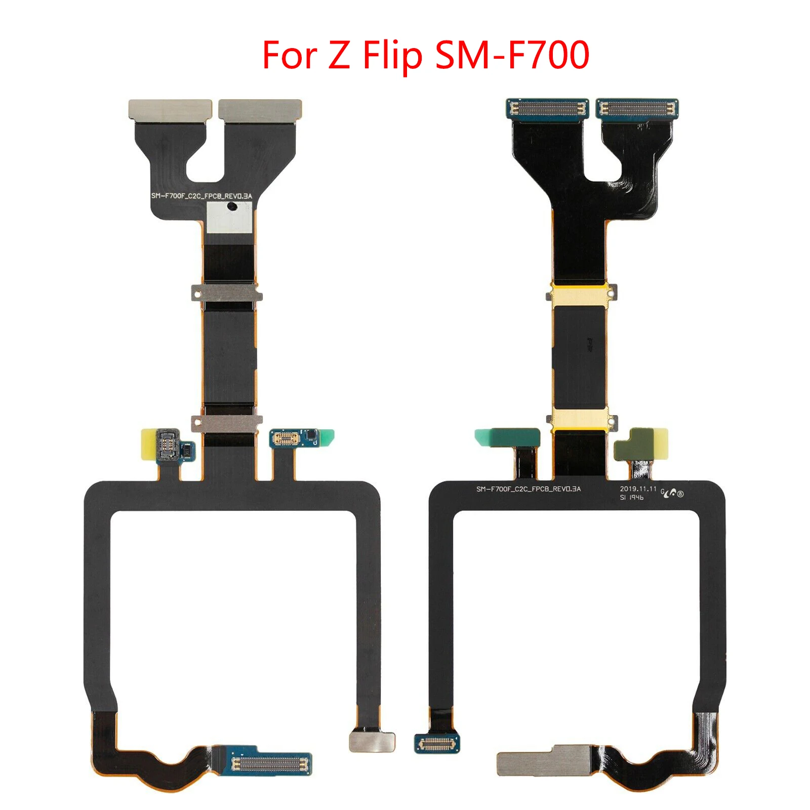 Spin Axis Rotating Spindle Hinge LCD Connection Flex Cable For Samsung Galaxy Z Flip 1 2 3 4 5 f700 f707 f711 f721 f731