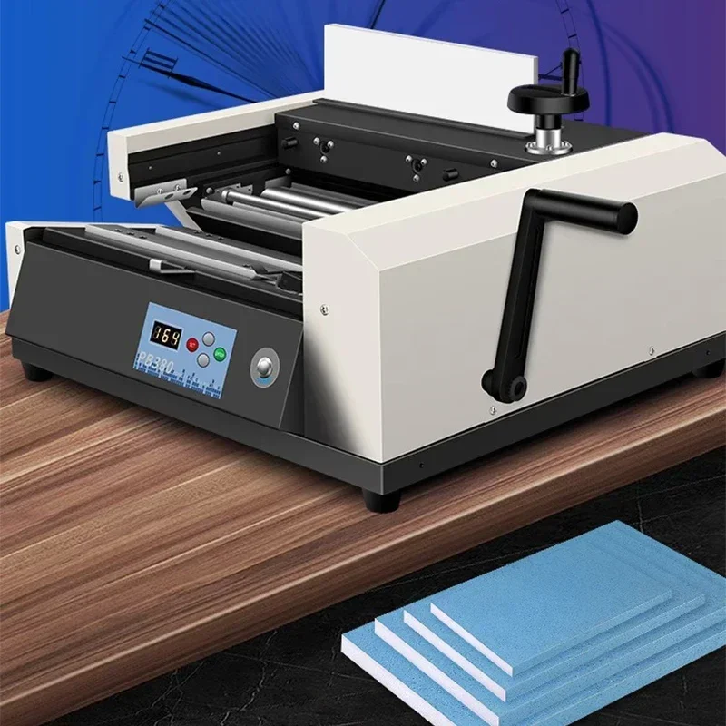 

GD-4380 Hot Melt Glue Binding Machine Contract File Information Tender Book Binding Machine Cover Binding Homemade Book Cover Of