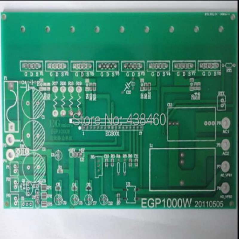 1 adet EGP1000W saf sinüs dalga invertör güç PCB boş tahta DIY