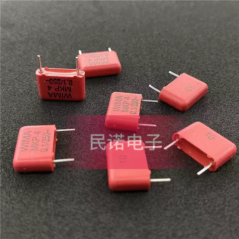 10-100pcs original WIMA German Weima capacitor MKP4 250V 0.1UF 250V 104 100NF pin spacing 10mm