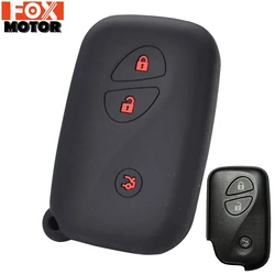 For Lexus IS IS250 GS300 IS220 LS460 RX350 RX450h CT200h Silicone Remote Key Case Fob Shell Cover Jacket Sleeve 3 Button