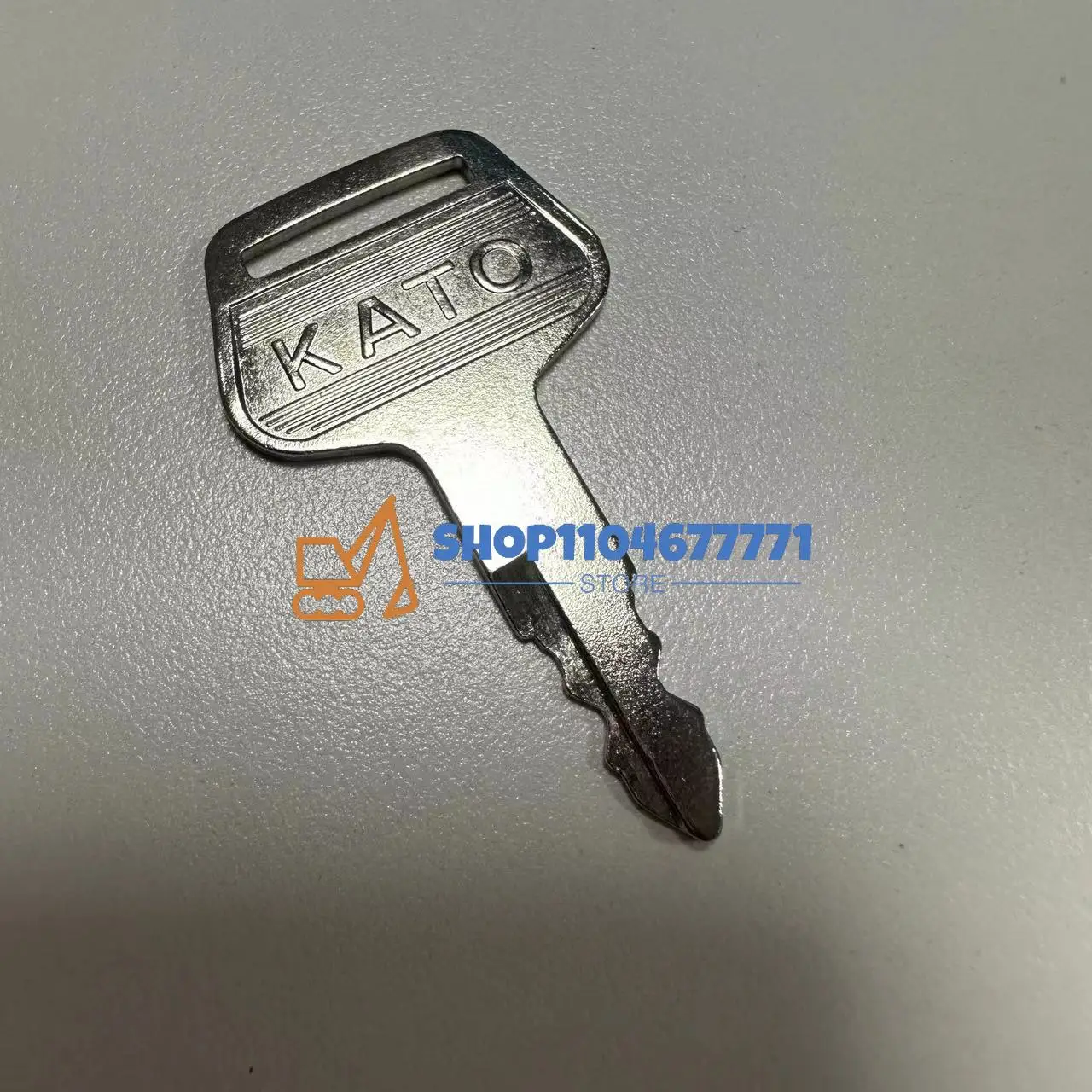 10 PCS Heavy Equipment Keys 719-10306001 KV02 for Kato HD Series Excavators New