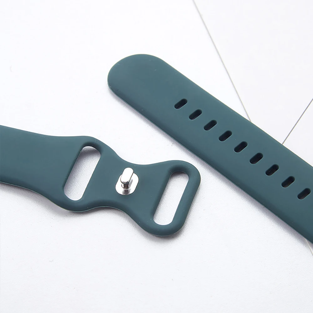 Soft Silicone Strap For Apple Watch band 45mm 41mm 44mm 40mm 49mm 42mm 38mm Sport bracelet iwatch Series Ultra 8 7 se 6 5 4 3