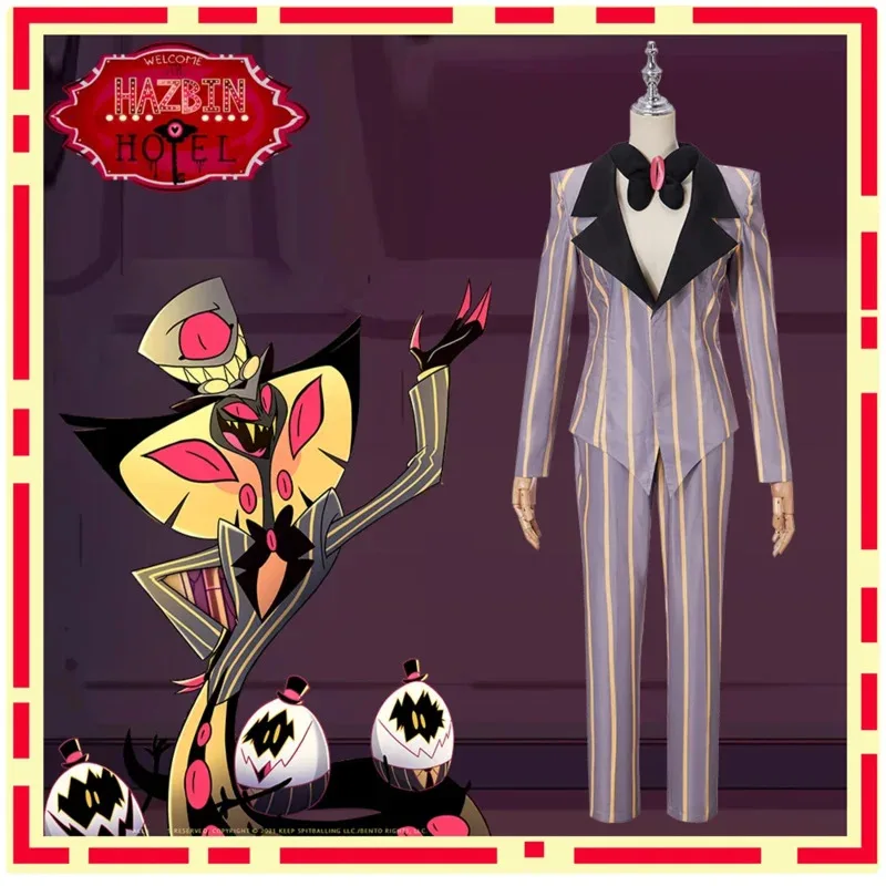 

Hell Hotel Jazz Pantius anime cosplay costume, suitable for Halloween and Christmas parties