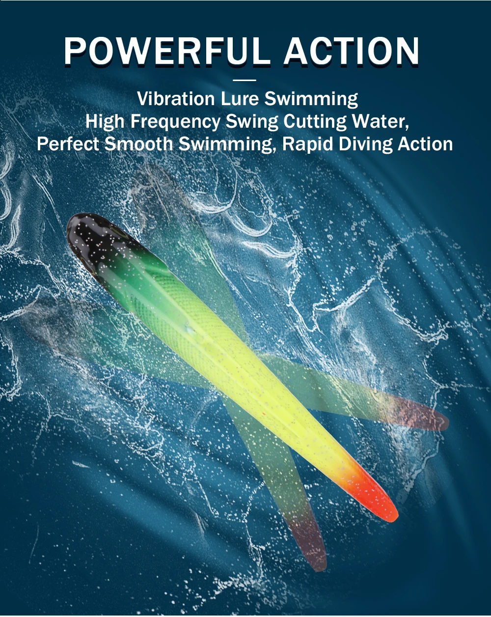 GOBASS Winter VIB Vibration Angeln Köder 24g 34g Lange Casting Rattlin Künstliche Wobbler Harten Köder Hecht Bass karpfen Angelgerät – Detail 4