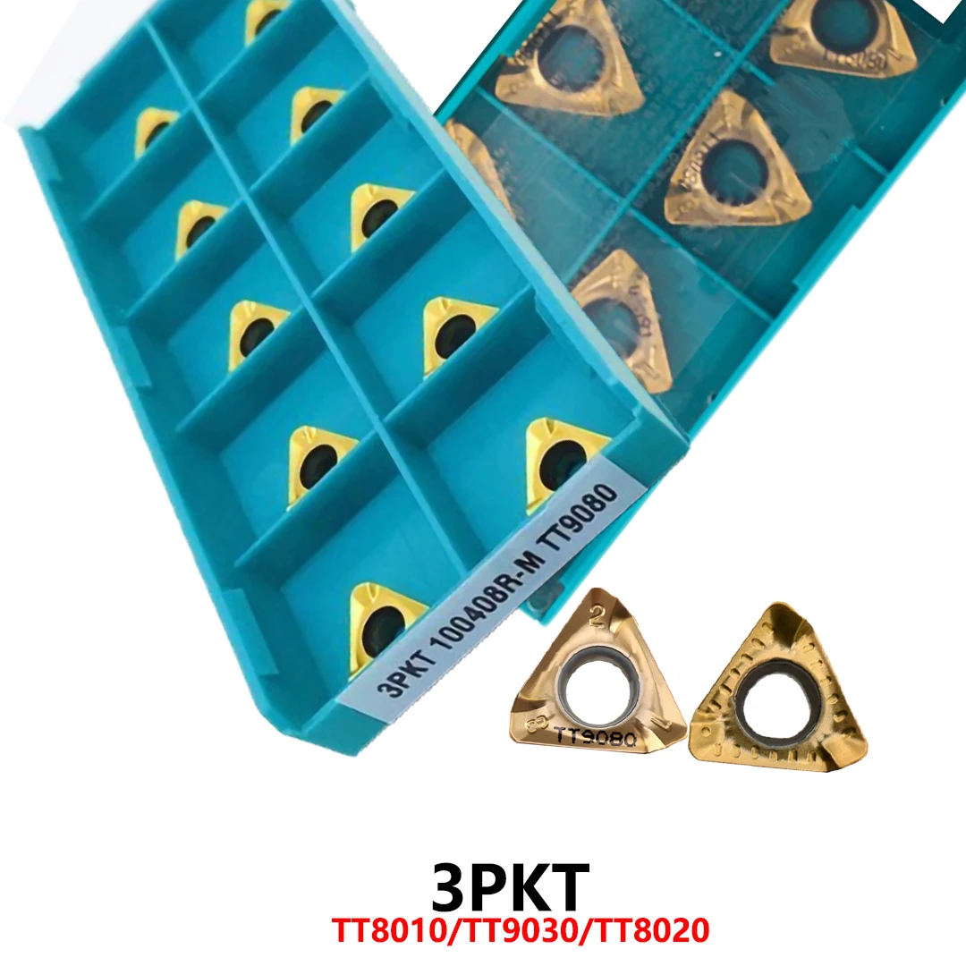 

Оригинальные 3PKT100404 3PKT100408 3PKT100404R 3PKT100408R 3PKT150508R 3PKT190608R M 3PKT150508 TT9080 TT8020 Твердосплавные вставки 3PKT