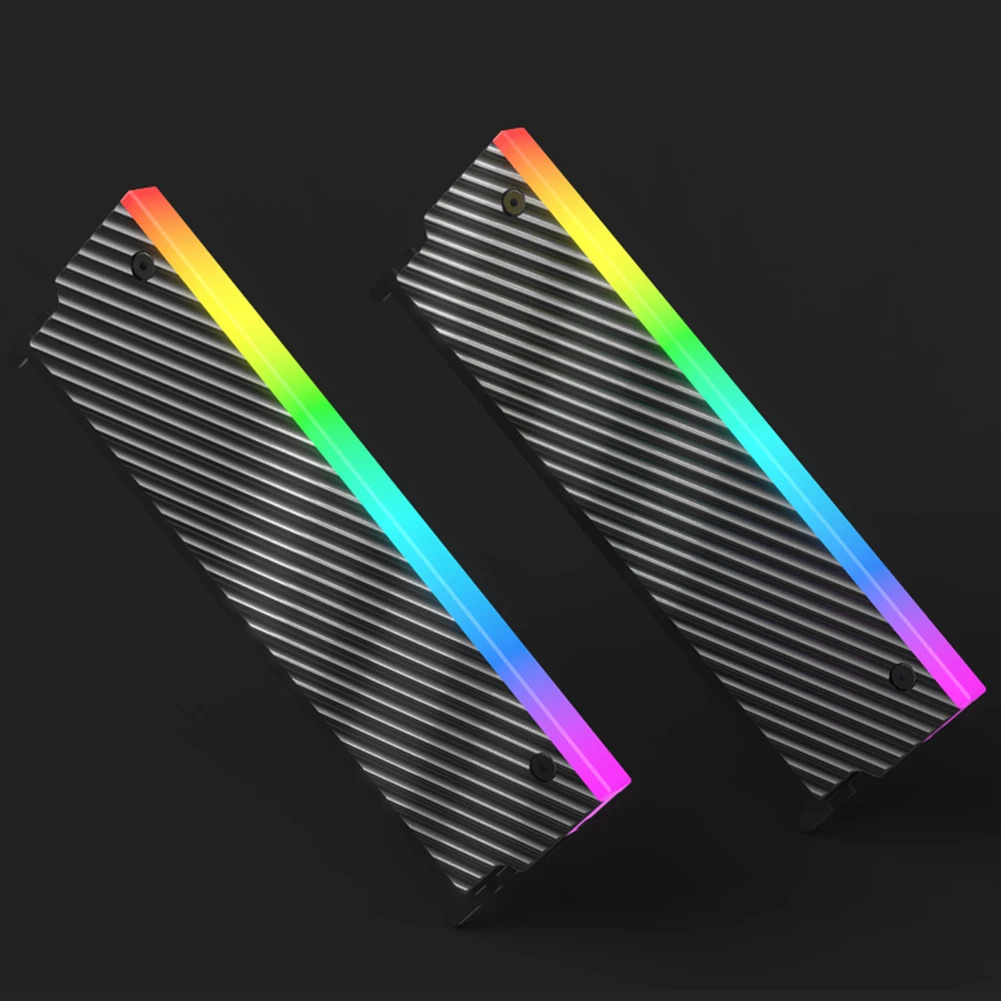 Universele Geheugen Koellichaam 5V 3PIN ARGB AURA Sync Geheugen Module Koeler DDR3 DDR4 DDR5 RAM Heatsink Radiator Computer accessoires