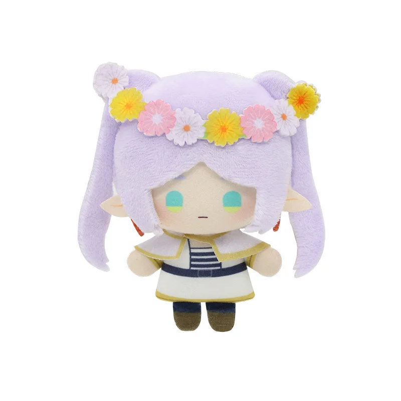Anime officiel Frieren: Beyond Journey's End mignon porte-clés en peluche poupée suspendue Frieren sac à dos pendentif Fans cadeaux d'anniversaire de noël
