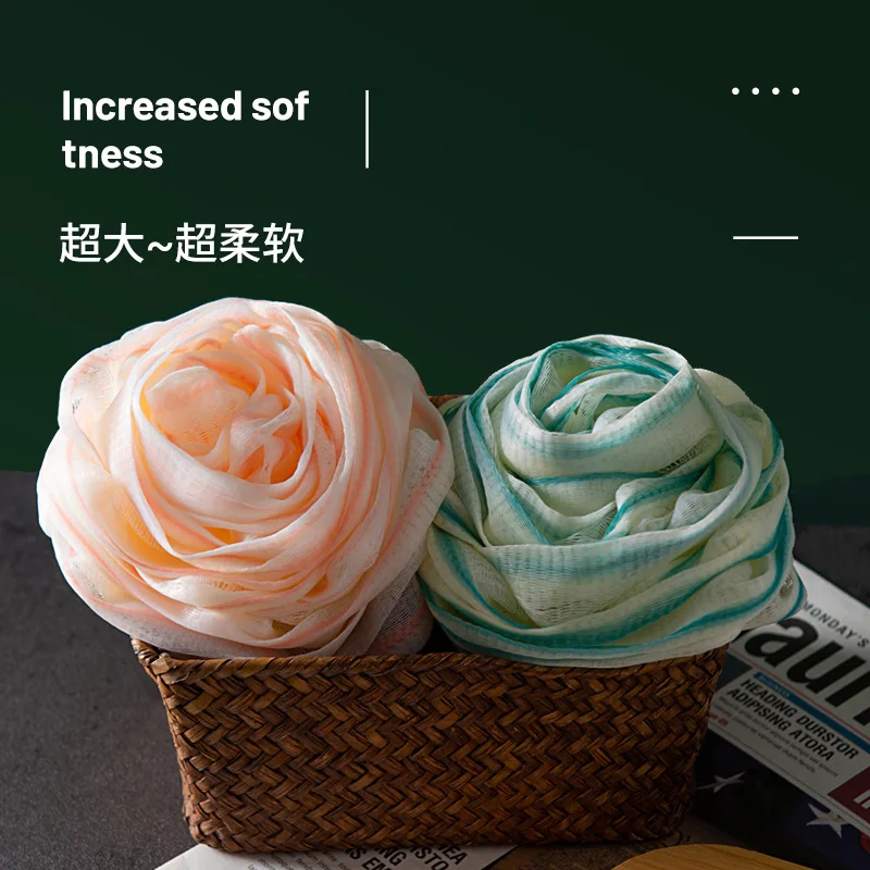 

Cute Bubble Ball Soft Bath Supplies Bombs New 70g Rose Bath Ball Large Shower Beauty & Health