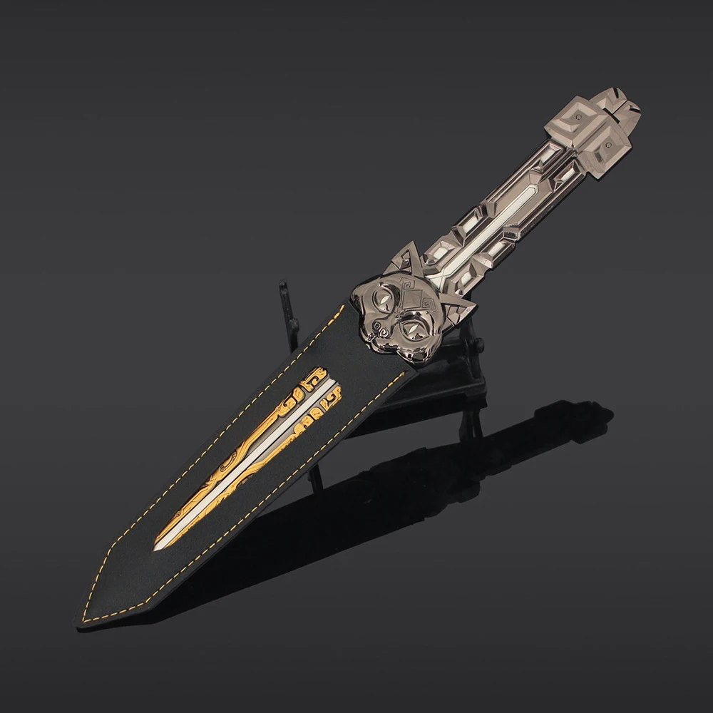 ดาบฮอว์กคลอว์เดลต้าฟอร์ซ ขนาด 25 ซม. ของเล่นคอสเพลย์ ดาบคาตานะ อนิเมะ เกม พวงกุญแจ ซามูไร ของขวัญ ของเล่นสำหรับเด็กผู้ชาย