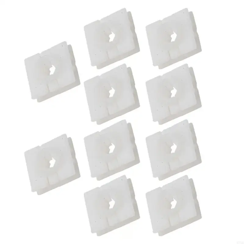 M76E 100Pcs Weiße Auto Panel Retainer Clips Befestigung Für Fahrzeug Teile 0009912098 – Detail 7