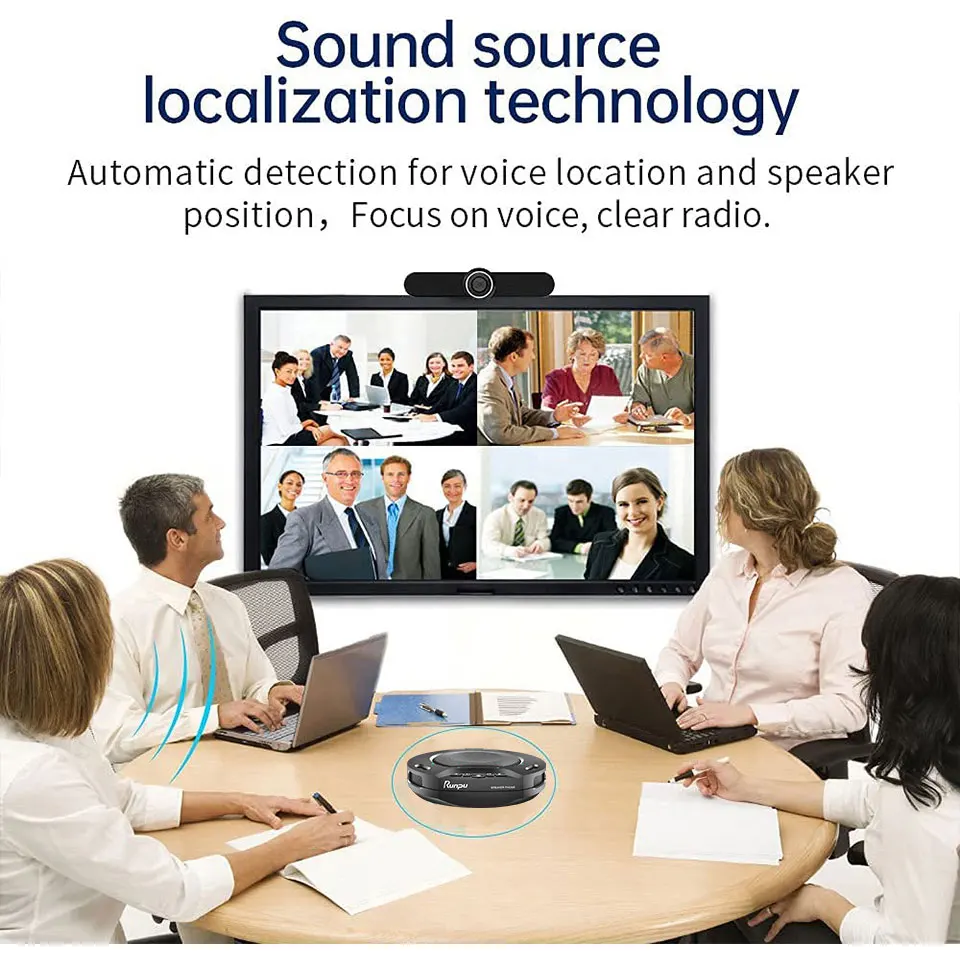 Wired Microphone USB Wireless 2.4G Microphone Speaker Studio Speakers for PC Conferencing University Studio