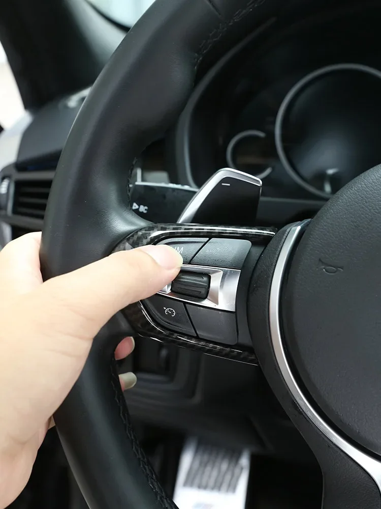 Für BMW F20 F21 F22 F23 F30 F32 F33 F34 F36 F39 F15 F16 F80 F85 F86 Auto-Lenkrad-Tastenaufkleber M-Sport Autozubehör – Detail 7