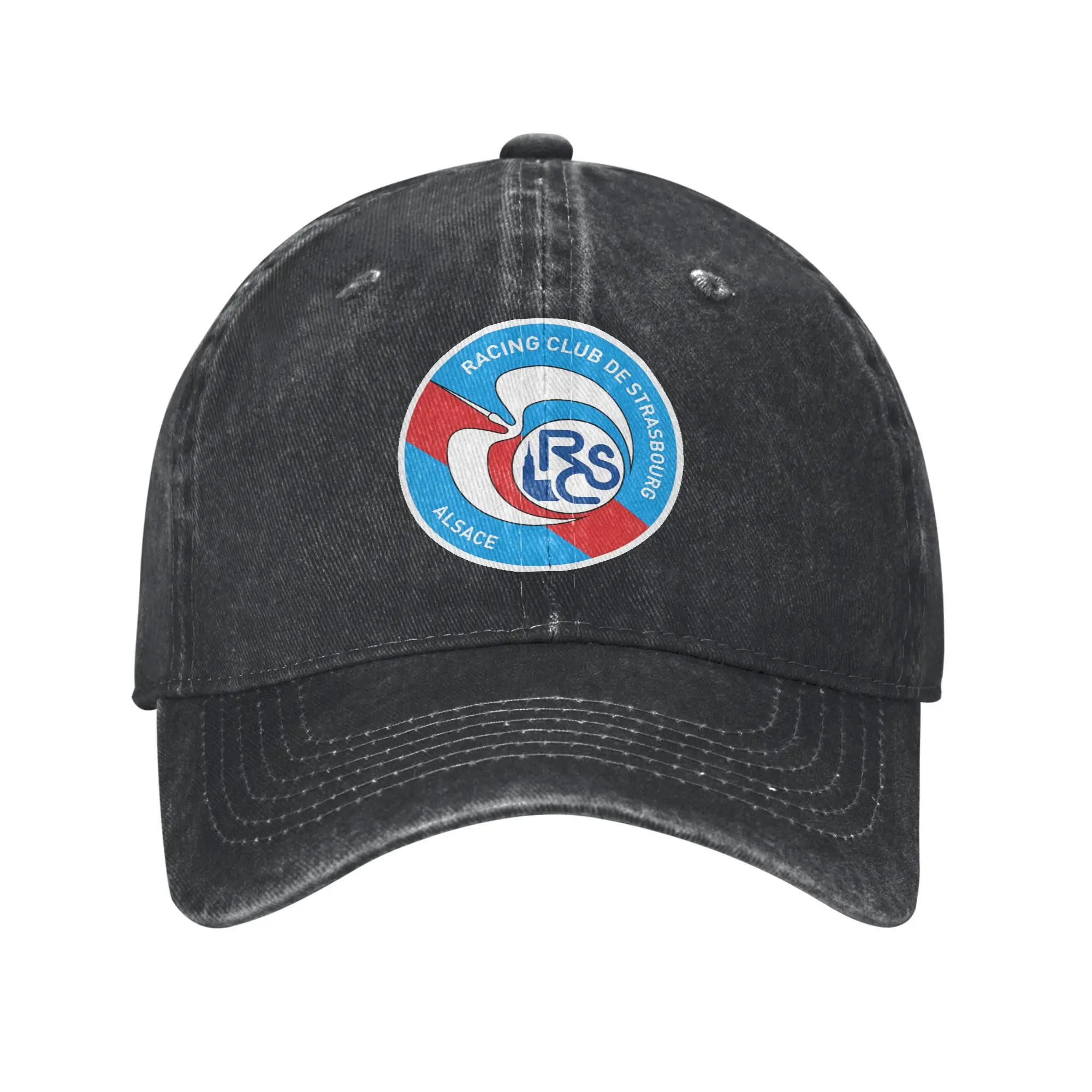 Racing Club De Strasbourg Fashion Baseball Cap  One Size Fits All Caps For Women  Surfing Caps For Women
