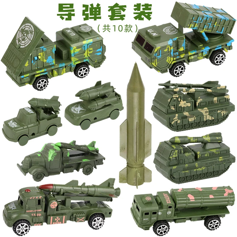 Militaire model actiefiguren plastic soldaten legermannen figuren soldaten vliegtuigen tanks set