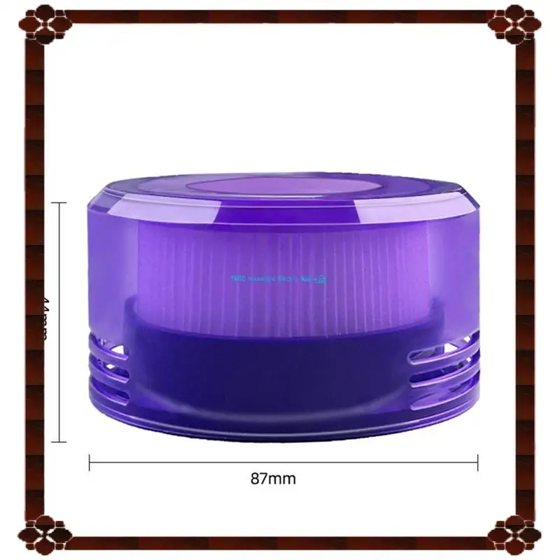 다이슨 진드기 제거에 적합한 2PCS 후면 필터 진공 청소기 교체 부품 액세서리 V8 포커스 매트리스