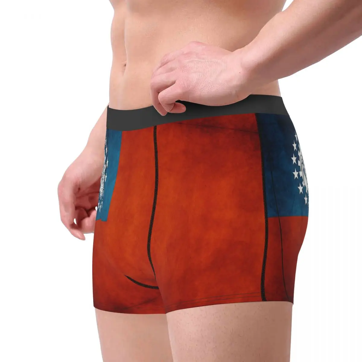 National Flag Myanmar Burmese Underpants Cotton Panties Man Underwear Ventilate Shorts Boxer Briefs