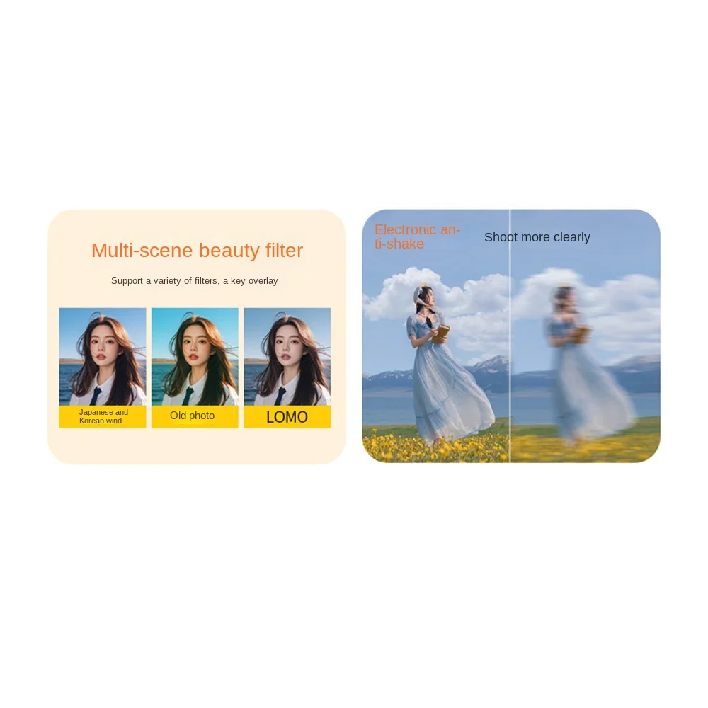 

2.4' Screen 1080P HD Digital Camera 8x Zoom Flash Light Photography Video Camcorder Anti-Shake Autofocus Entry-Level CCD Camera