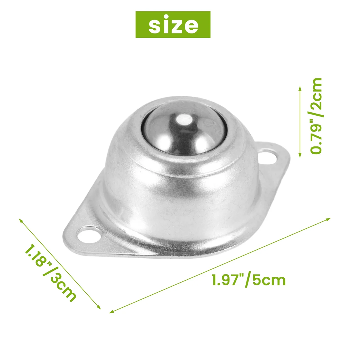 10szt 3CM Dia Carbon Steel CY-15A Ball Transfer Unit Ball Bearing Conveyor Roller Ball Transmission Tool HOT