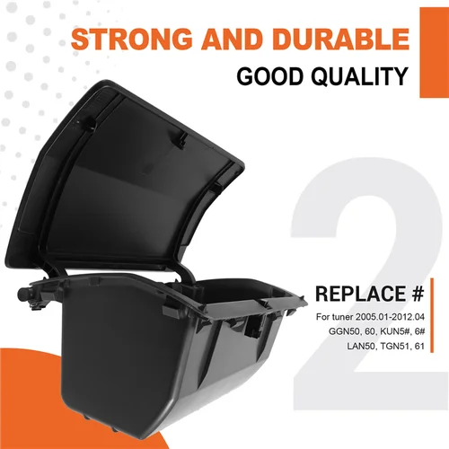 Imagen 2 del producto 554410K010 Panel de instrumentos superior de coche, guantera para Toyota Hilux Vigo 2005-2014, caja de almacenamiento para salpicadero, conducción a la izquierda