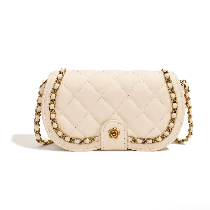 

High-quality Diamond-quilted Chain Bags, Fashionable Evening Bags with High Texture, Trendy Bags for Women.