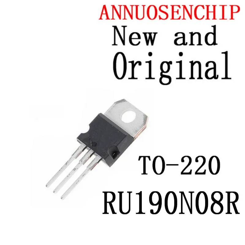 10 Uds nuevo y Original TO-220 RU190N08 TO220 190N08 80V 190A FET RU190N08R