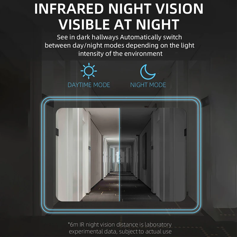 Waterproof Wireless Doorbells Solar Charge Cover Digital Door Peepholes Wifi Security Camera Intercom Video Smart Ring Door Bell