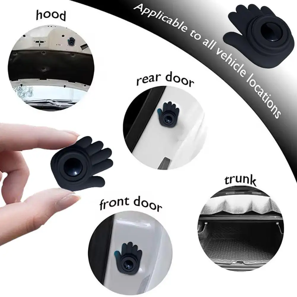 Car Door Shock Absorber Silicone Pads Car Door Anti-collision Shock Gasket Anti Anti Pad Pad Universal Buffer Silicone Coll D4D4