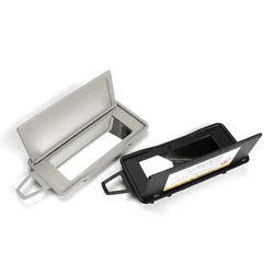 For Mercedes Benz S Class W221 Car Front Sun Shade Visor Interior Makeup Mirror Cosmetic Mirror Cover S300 S450 2006-2013
