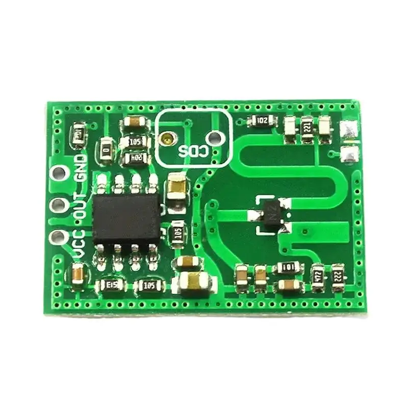 Le Module de détection micro-ondes longue Distance 2.7G RCWL-0515 12-15M, 5 pièces, adapté à la lampe de Garage/lampe UV