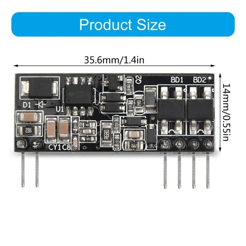 R53C DP1435 Modulo POE Scheda solida Il modulo PD efficiente efficiente è supportato 10 m/100m/1000m/10G IEEE802.3AF Confort