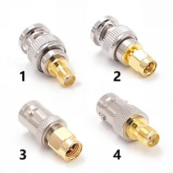 5pcs BNC to SMA Connectors SMA BNC Adapter Male to Female for Antenna/Extension Cable SMA to BNC RF Connector