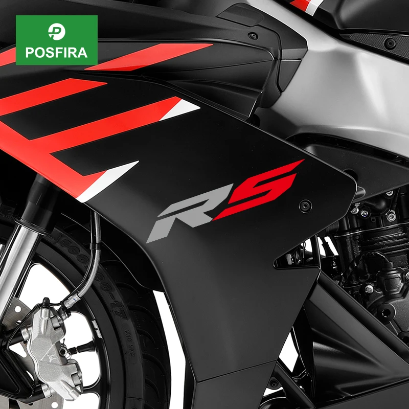 

POSFIRA Motorcycle Front Fairing Stickers Vinyl Decals for Aprilia RS 125 RS125 2021 2022 2023 2024 2025 Motorbike Accessories