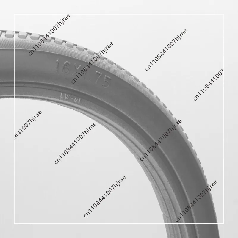 Elderly Wheelchair Accessories 16 * 1.75 Inch Rear Wheel Wheelchair Accessories Air-free Tires