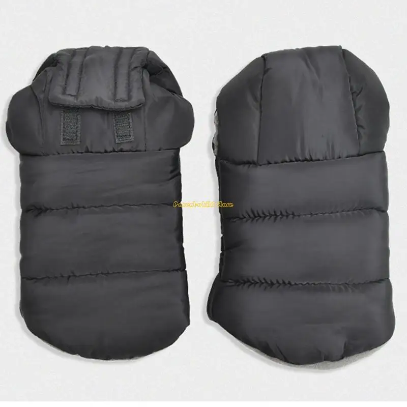 

WXTD for Extra Thick Winter Warm Stroller Gloves Warmmuffs Waterproof Anti-Freeze Cold Weather Hand Muff Kids Baby Pram Hand