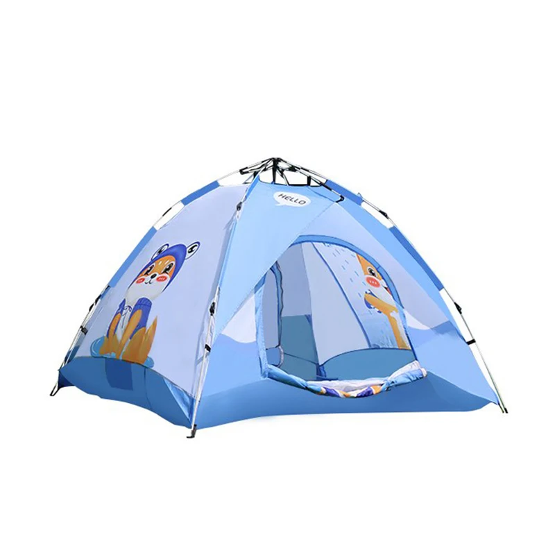 Chef Shiba Inu Fully Automatic Hydraulic Pop-up Kids Tent for All Ages