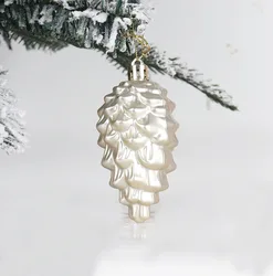 8pcs/set Pinecone Christmas Ball Pendant Xmas Tree Hanging Ornament Noel Navidad Decoration for Home Christmas Tree Decorations