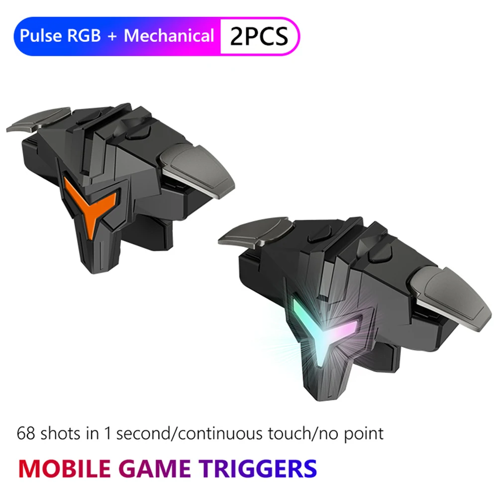 A1 Handy-Spiel Trigger für PUBG Telefon Gaming Controller Gamepad Joystick Ziel Schießen Löst 4 Finger für PUBG Handy
