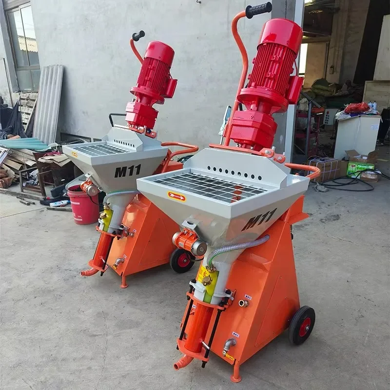 

Customizable 220V/380V Fully Automatic Gypsum Mortar Spraying Machine Mini Wall Mortar Plaster Sprayer