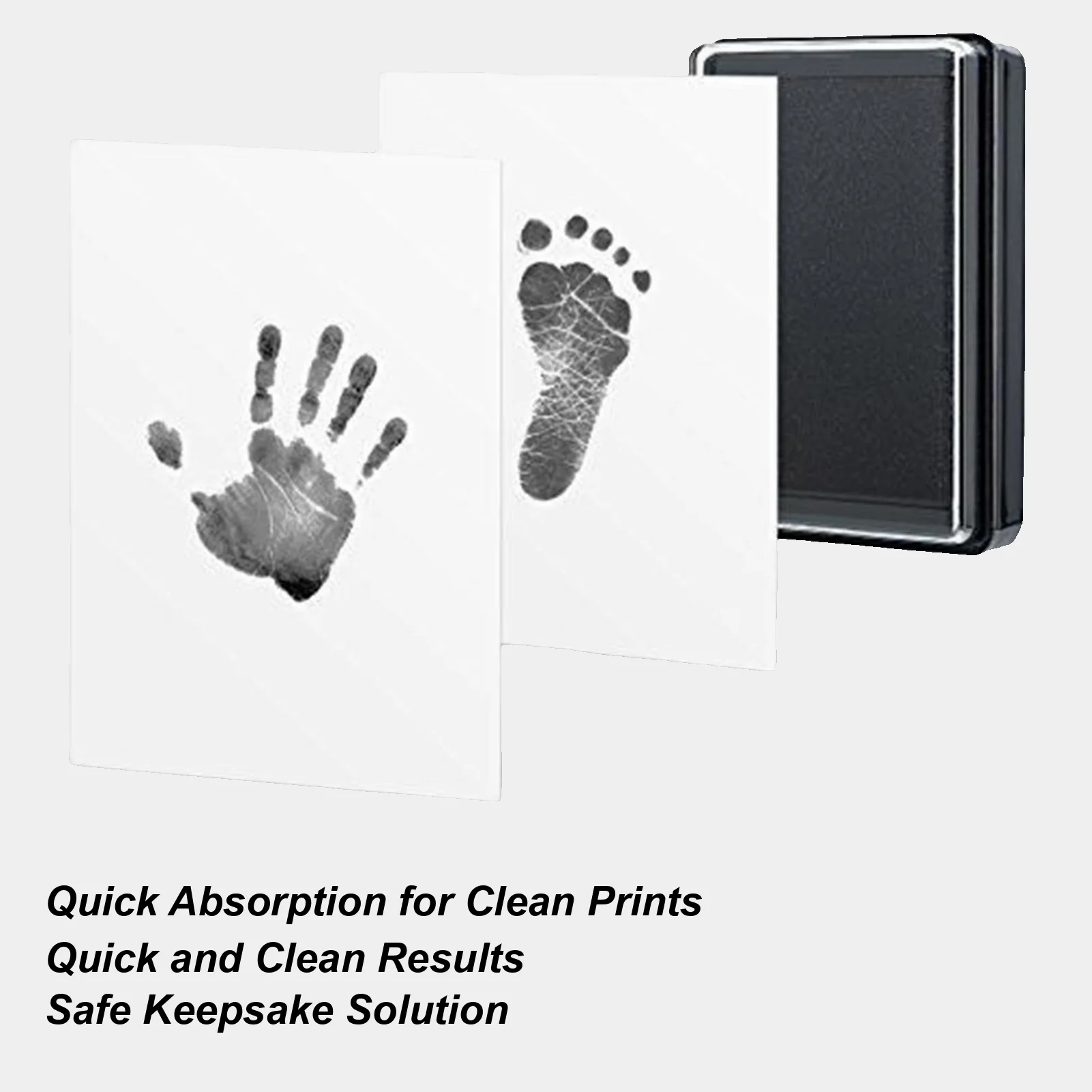 

Чернильный коврик для детских рук и следов, долговечный комплект для печати детских ног, безопасный инструмент для отпечатков рук, штамп для ног домашних животных, подарок на память для