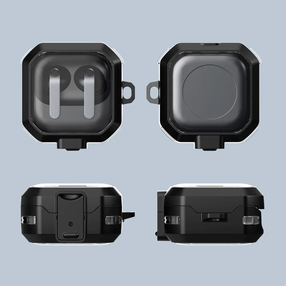 Transparent Earphone Case for Samsung Buds4 4 Pro Hard PC With Switch Shockproof Headphone Cover for Galaxy Buds 4 Pro image 6