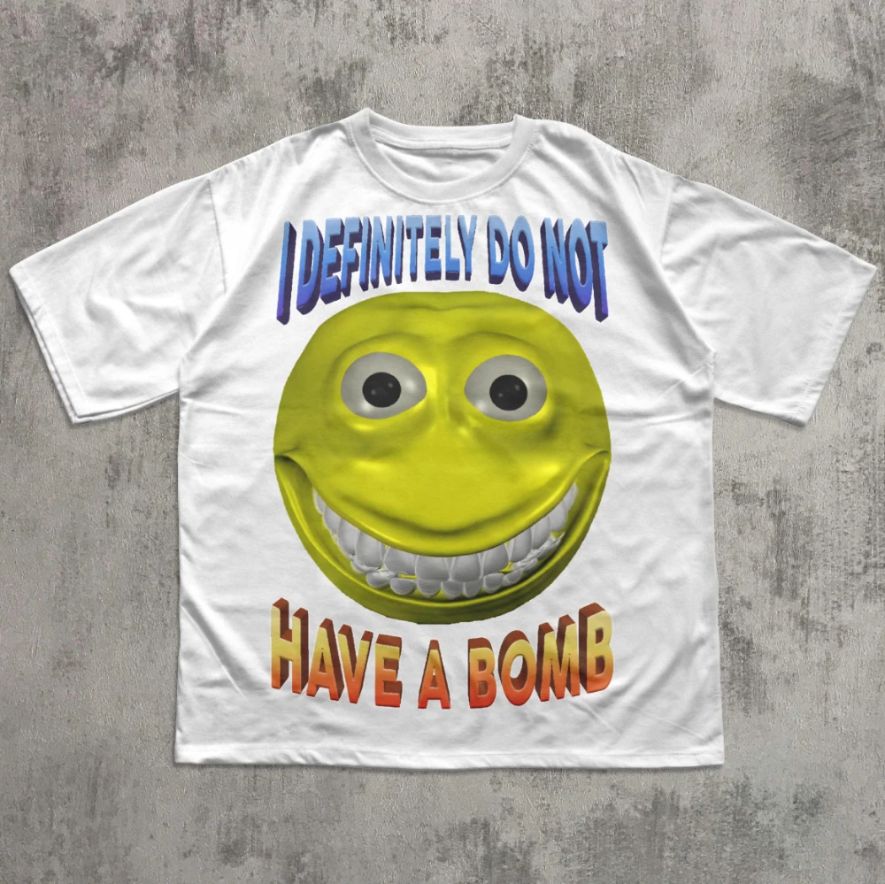 

I absolutely do not have bombs. Funny emoji T-shirts funny quote T-shirts crazy T-shirts, brainless T-shirts, indecent clothing