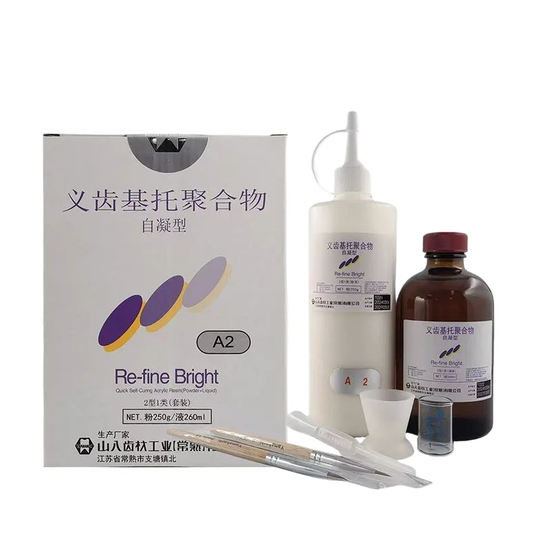 Denture Base Polymer Self Curing Denture Powder Temporary Crown Hard Lining Material