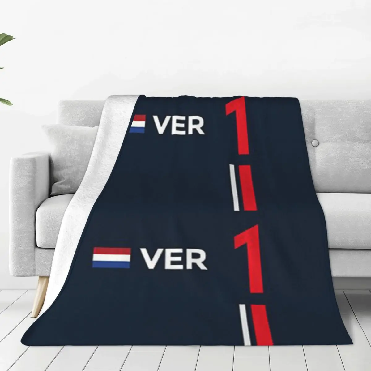 F1 2022 - #1 V-Verstappen Blanket Fleece Warm Sofa Throw Blankets For Couch Bedding Office Throws Bedspread Quilt