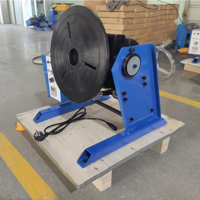 

Welding Positioner 300kg Auxiliary Equipment Flange Tube Welding Provided Engine Welding Machine Turret with Engine 500mm