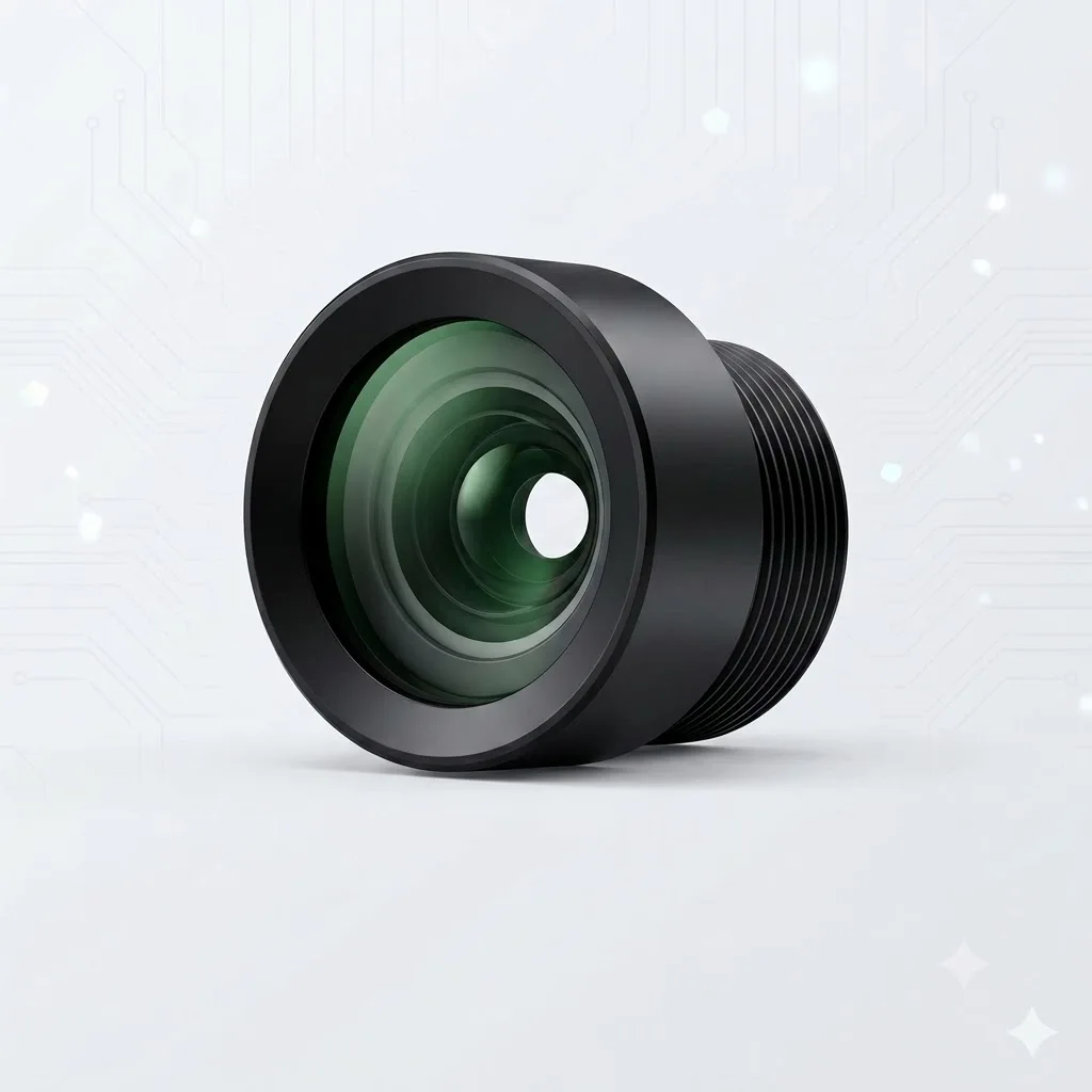 No Distortion 8MP 4K Lens M12 6mm 1/1.8