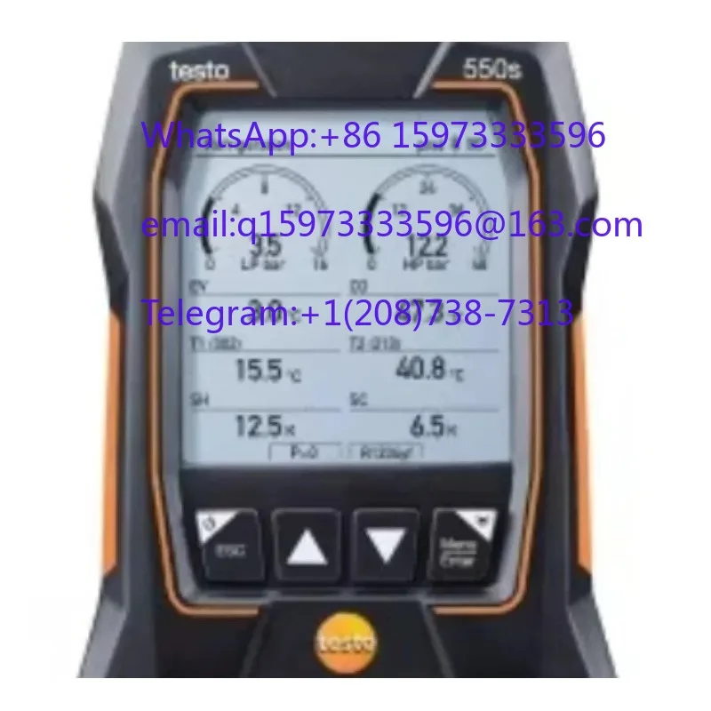 549/550S/557/570/557S Manifold Gauge and Refrigerant AC Vacuum Digital Pressure Meter for HVAC Service Applications