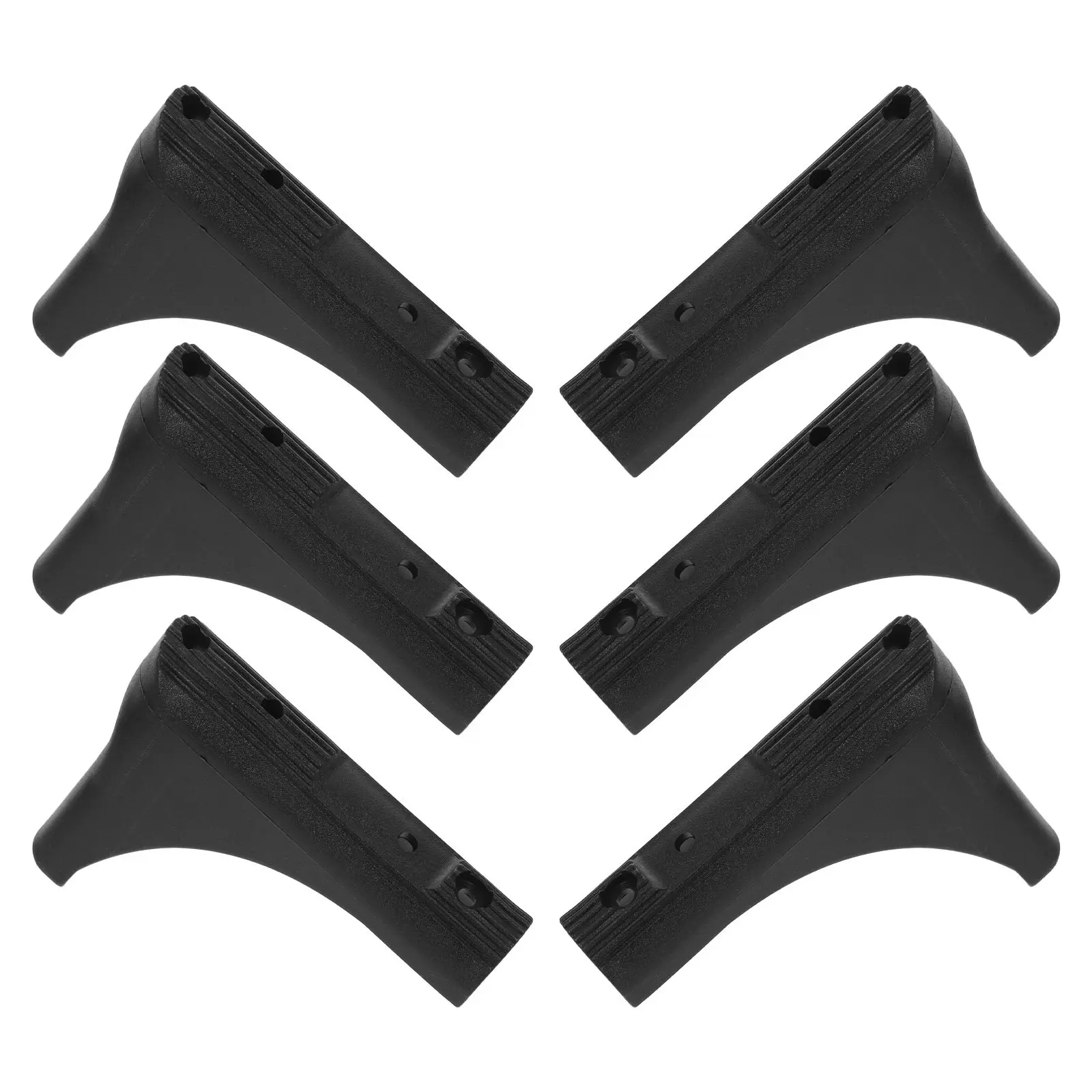 6Pcs Laundry Rack Leg Floor Protectors Non Slip Corner Caps 90 Degree Feet Covers Hardwood Floor Clothes Drying Rack Accessories